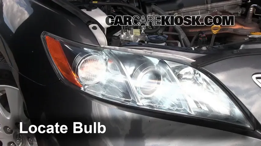2009 Toyota Camry Hybrid 2.4L 4 Cyl. Lights Turn Signal - Front (replace bulb)